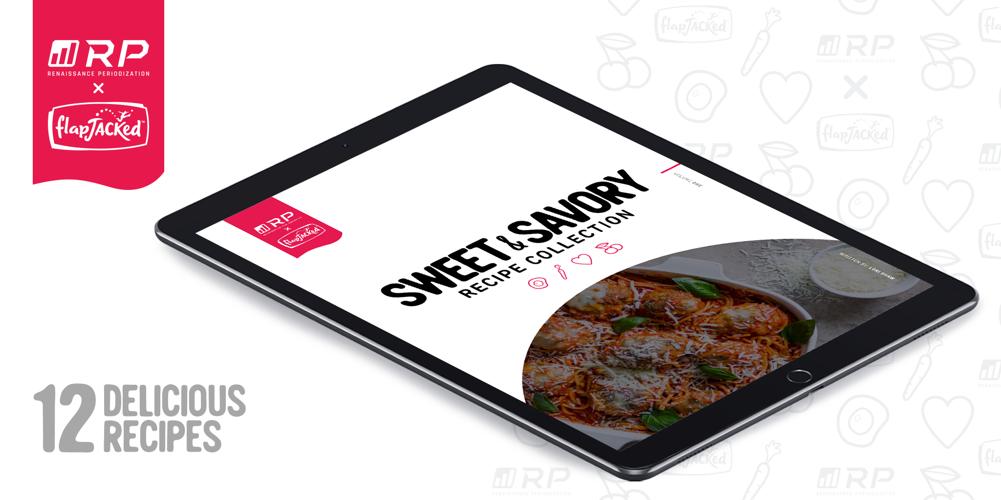Sweet & Savory Recipe Collection iPad Mockup